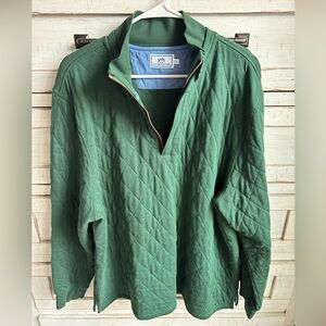 Southern Tide Men’s XXL quilted quarter zip pullover
